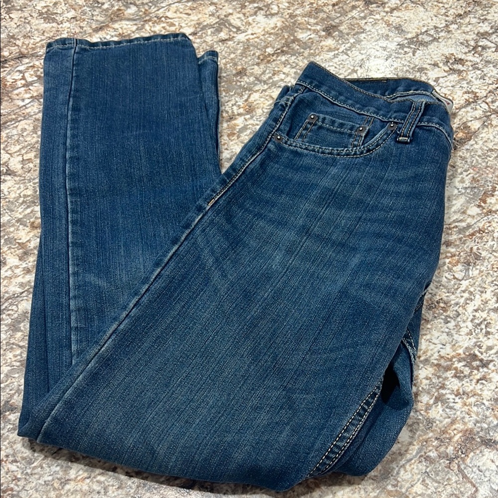 Levi's 502 Classic Blue Straight Leg Jeans